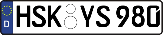 HSK-YS980