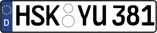 HSK-YU381