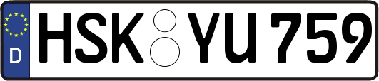 HSK-YU759