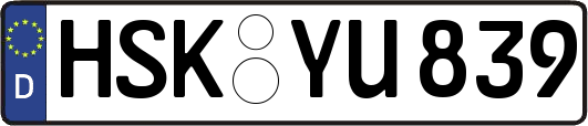 HSK-YU839