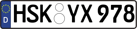 HSK-YX978