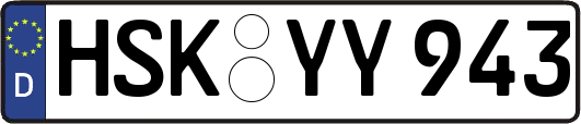 HSK-YY943