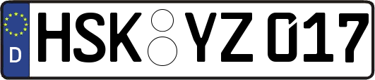 HSK-YZ017