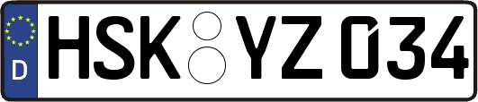 HSK-YZ034
