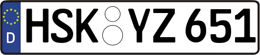 HSK-YZ651