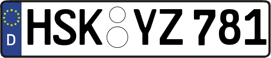 HSK-YZ781