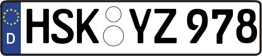 HSK-YZ978