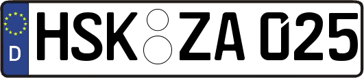 HSK-ZA025