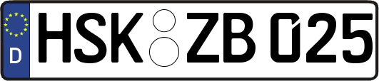 HSK-ZB025