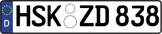 HSK-ZD838