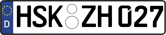 HSK-ZH027