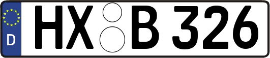 HX-B326