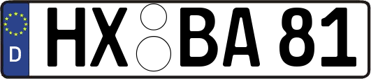 HX-BA81