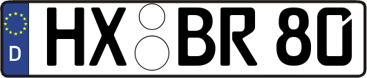 HX-BR80