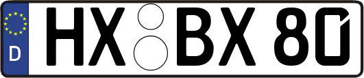 HX-BX80