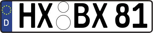 HX-BX81