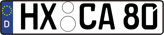 HX-CA80