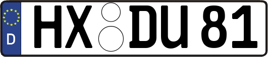 HX-DU81