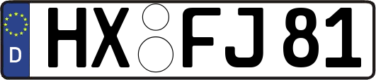 HX-FJ81