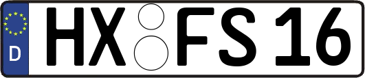 HX-FS16