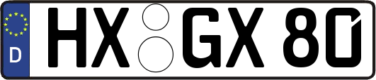 HX-GX80