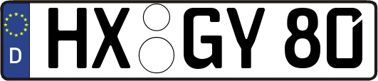 HX-GY80