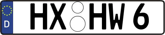 HX-HW6