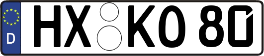 HX-KO80