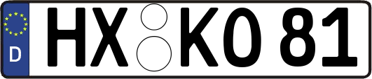 HX-KO81