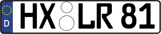 HX-LR81