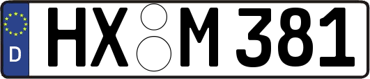 HX-M381