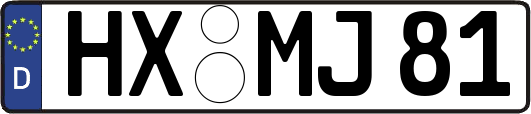 HX-MJ81