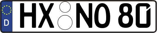 HX-NO80