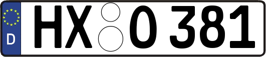 HX-O381