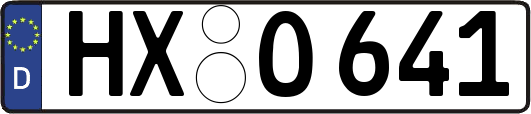 HX-O641