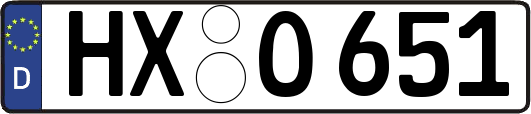 HX-O651