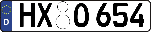 HX-O654
