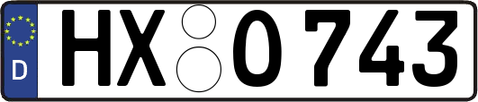 HX-O743