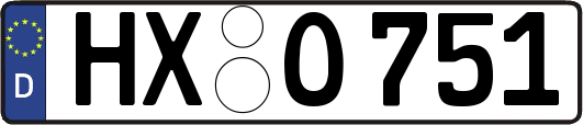 HX-O751