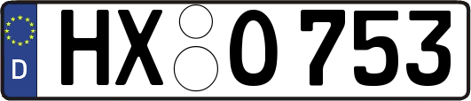 HX-O753