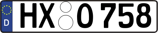 HX-O758