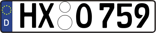 HX-O759