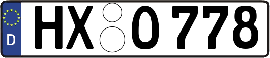 HX-O778