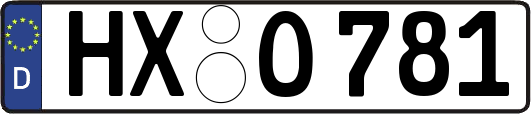 HX-O781