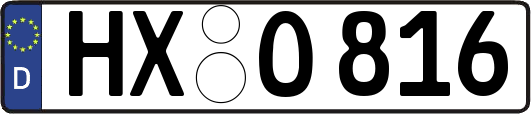 HX-O816