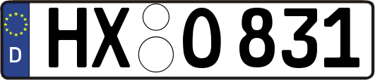HX-O831
