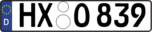 HX-O839