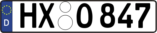 HX-O847