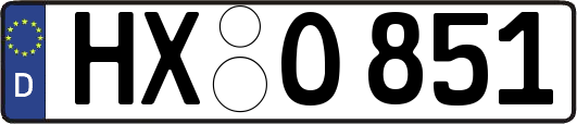 HX-O851