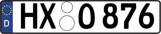 HX-O876